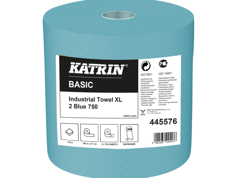 Czyściwo przemysłowe Katrin Basic XL 2 Blue 445576
