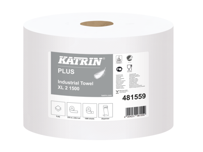 Czyściwo przemysłowe Katrin Plus XL 2 481559