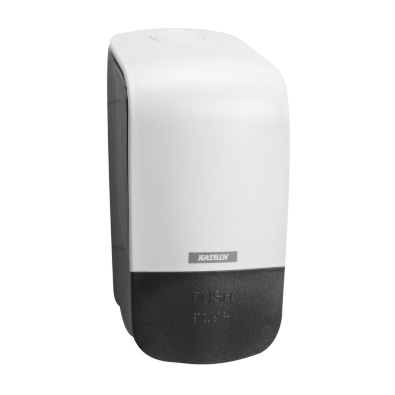 Dozownik do mydła w płynie lub piance Katrin Inclusive Soap Dispenser 500ml - biały 90205