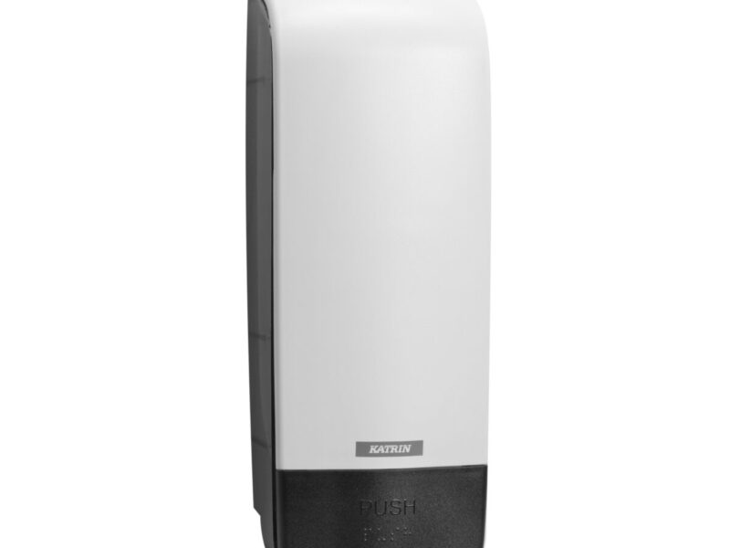 Dozownik do mydła w płynie lub piance Katrin Inclusive Soap Dispenser 1000ml - biały 90229