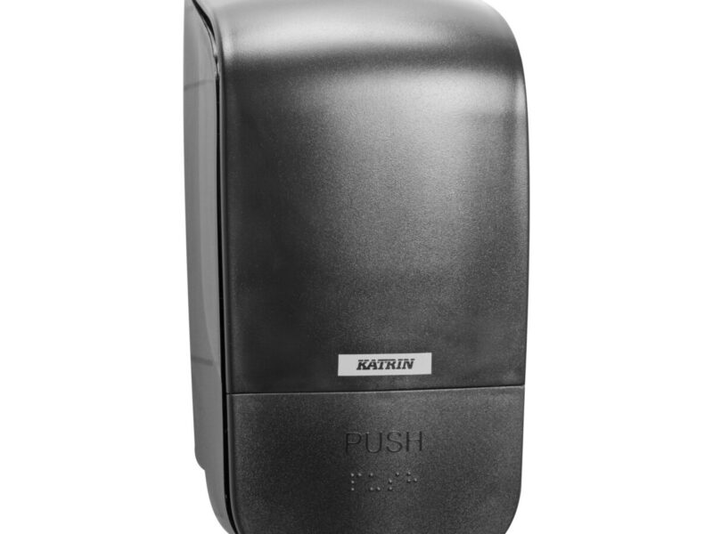 Dozownik do mydła w płynie lub piance Katrin Inclusive Soap Dispenser 500ml - czarny 92186
