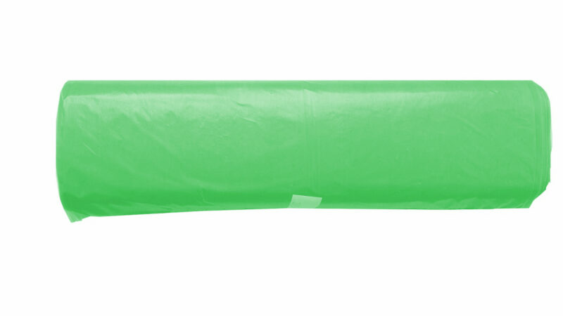 Worki na śmieci LDPE zielone 35l a 50 sztuk